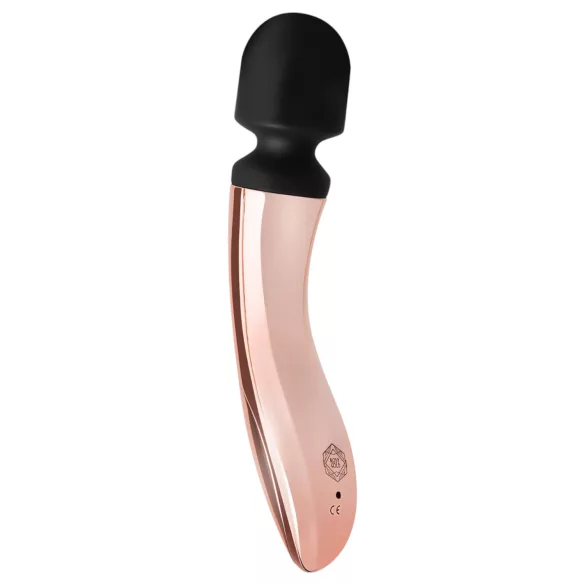 Rosy Gold Wand Curve - akkus, masszírozó vibrátor (rosegold)