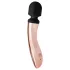 Rosy Gold Wand Curve - akkus, masszírozó vibrátor (rosegold)