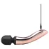 Rosy Gold Wand Curve - akkus, masszírozó vibrátor (rosegold)