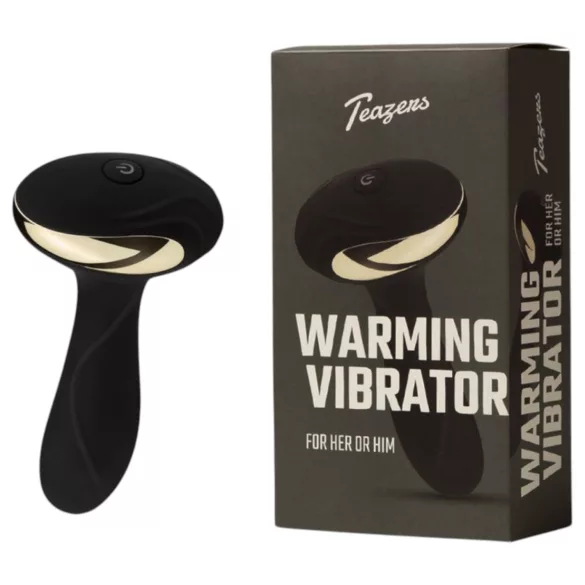 Teazers - melegítő funkciós anál vibrátor (fekete)