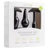 EasyToys Pleasure kit - változatos anál plug szett (fekete)