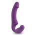 Easytoys - akkus, felcsatolható vibrátor tartópánt nélkül (lila)