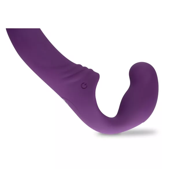 Easytoys - akkus, felcsatolható vibrátor tartópánt nélkül (lila)