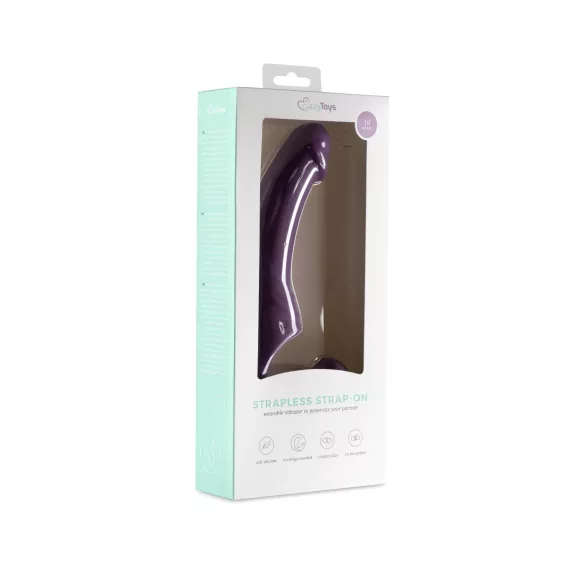 Easytoys - akkus, felcsatolható vibrátor tartópánt nélkül (lila)