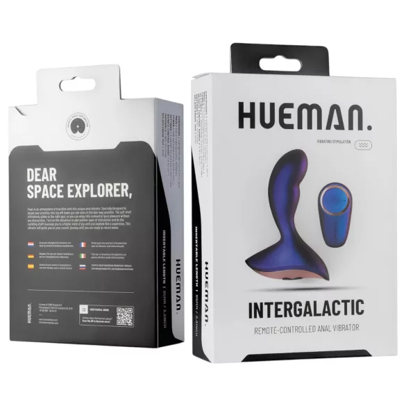 Hueman Intergalactic - anál vibrátor (lila)