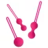 EasyToys LoveBalls - gésagolyó szett - 3 részes (pink)