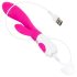 Easytoys Lily 2.0 - akkus, csiklókaros vibrátor (pink)