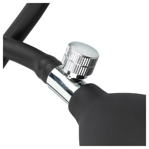 EasyToys - pumpálható anál plug (fekete)