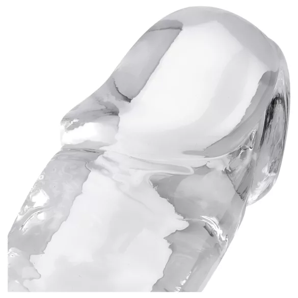 EasyToys - zselés dildó - 16cm (átlátszó)