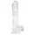 EasyToys - herés dildó - 13,5cm (átlátszó)