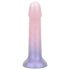 EasyToys Mermaid - csillámos dildó - 15cm (pink)