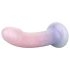 EasyToys Mermaid - csillámos dildó - 15cm (pink)