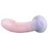 EasyToys Mermaid - csillámos dildó - 19cm (pink)