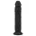 EasyToys - élethű dildó - 22,5 cm (fekete)