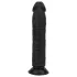 EasyToys - élethű dildó - 22,5 cm (fekete)