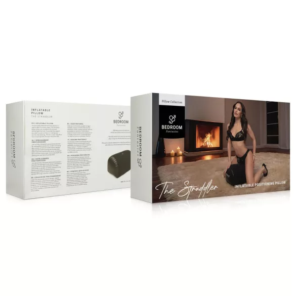Bedroom Fantasies - felfújható szexpárna, vibrátor tartóval (fekete)