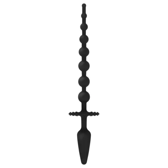 EasyToys - 2in1 anál plug (fekete)