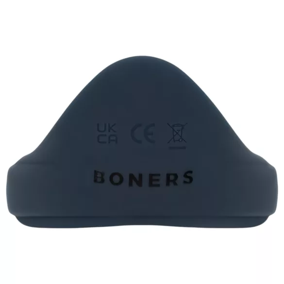 Boners - rezgő péniszgyűrű (kék)