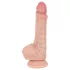 Real Fantasy Declan - testszínű élethű dildó előbőrrel (18 cm)