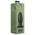 BUTTR Aftershock - fekete óriás anál plug haladóknak (23 cm)