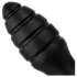 BUTTR Aftershock - fekete óriás anál plug haladóknak (23 cm)