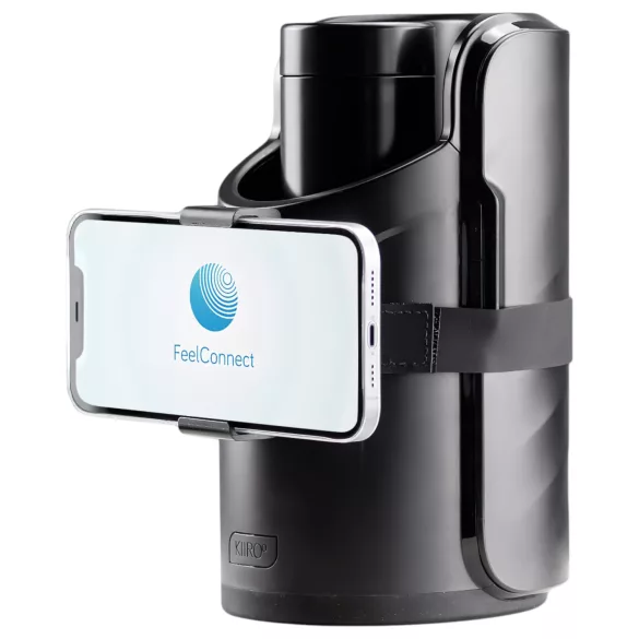 Kiiroo Keon - maszturbátor telefon tartó (fekete)