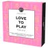 Pleasure Box Love to Play - vibrátor szett - 6 részes (pink-lila)