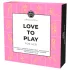Pleasure Box Love to Play - vibrátor szett - 6 részes (pink-lila)