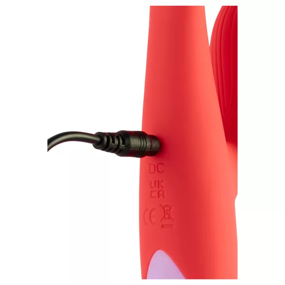 Dreamtoys Love Signal - csiklókaros G-pont vibrátor (piros)