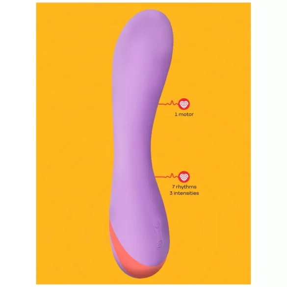 Dreamtoys Love Signal - G-pont vibrátor (lila)