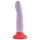 Dreamtoys Love Signal - kétszínű szilikon dildó nagy (lila)
