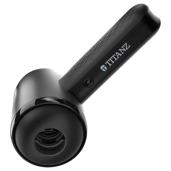 Titanz Thrusting Blow Gun - automata maszturbátor férfiaknak (fekete)