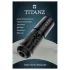 Titanz Auto Suck - automata szívó maszturbátor férfiaknak (fekete)