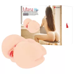 Kokos Juliana - élethű torzó maszturbátor (natúr)