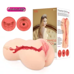   Kokos Onahole 001 XL - élethű műpunci maszturbátor (natúr)