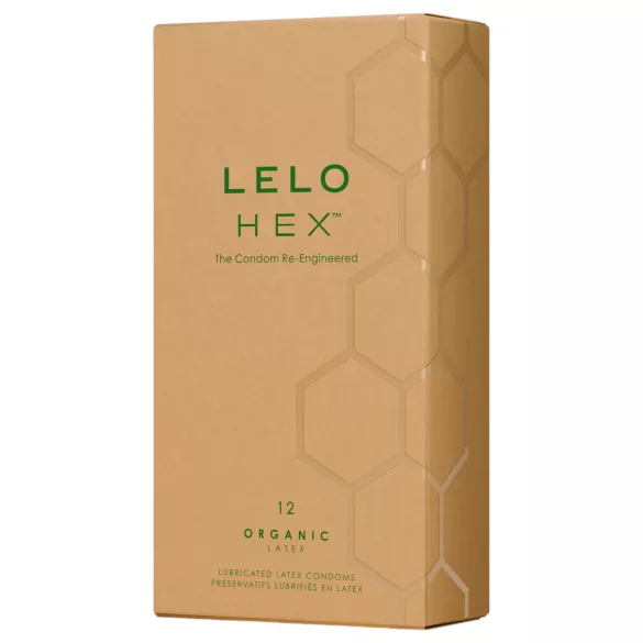 LELO Hex Organic - potencia óvszer (12 db)