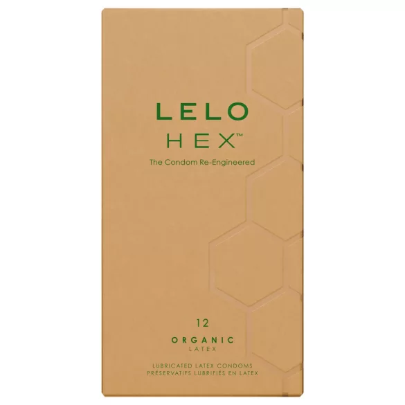 LELO Hex Organic - potencia óvszer (12 db)