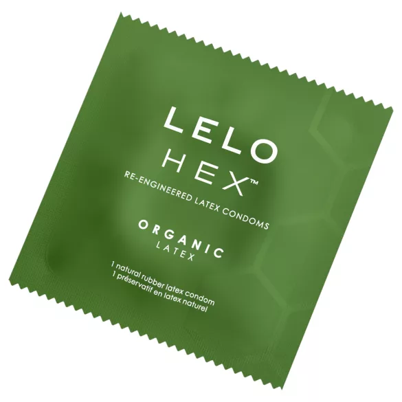 LELO Hex Organic - potencia óvszer (12 db)