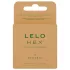 LELO Hex Organic - potencia óvszer (3 db)