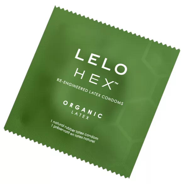 LELO Hex Organic - potencia óvszer (3 db)