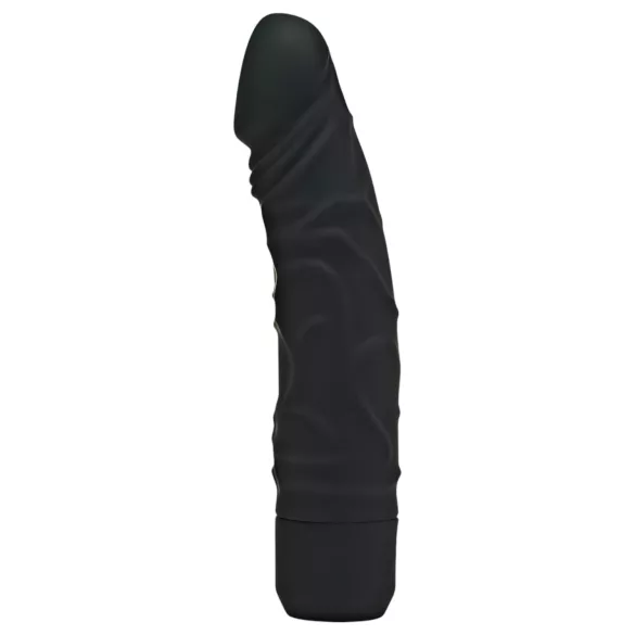 Classic Get Real - élethű szilikon vibrátor (fekete)