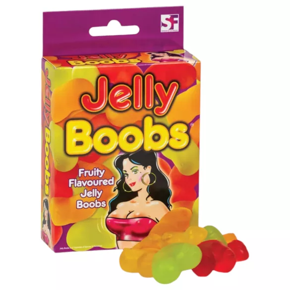 Jelly Boobs - gumicukor cici - gyümölcs ízű (120g)