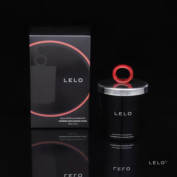 LELO masszázsgyertya - gránátalmás-feketebors (150g)