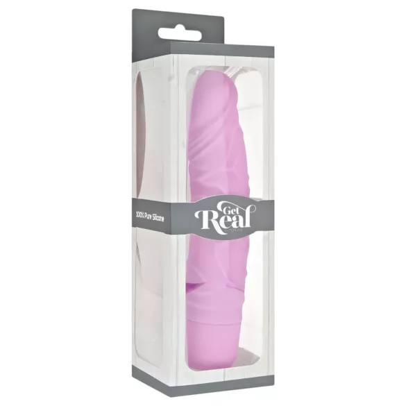 Classic Get Real - élethű szilikon vibrátor (pink)