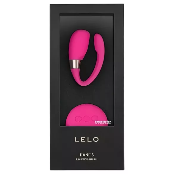 LELO Tiani 3 - szilikon párvibrátor (pink)