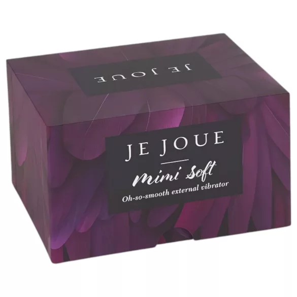 Je Joue Mimi Soft - akkus, vízálló csikló vibrátor (fekete)