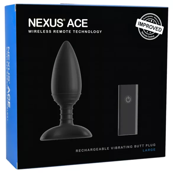 Nexus Ace - távirányítós, akkus anál vibrátor (nagy)
