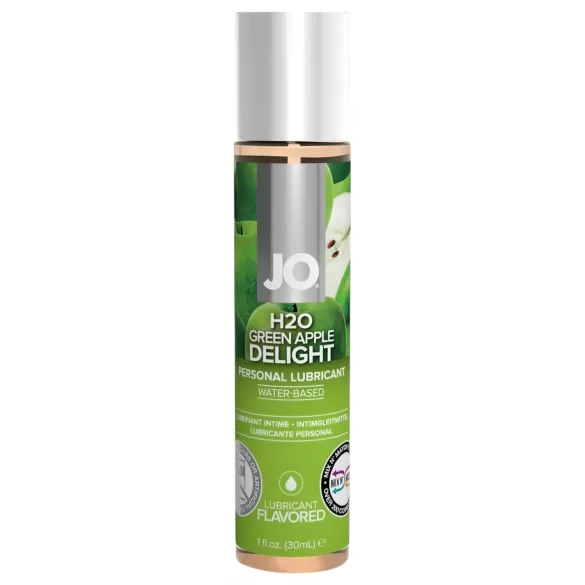 System JO H2O - zöldalma ízű vízbázisú síkosító (30 ml)