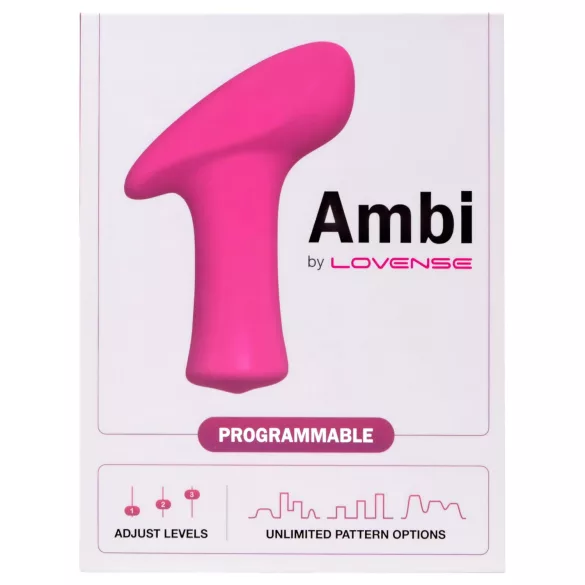Lovense Ambi - app-vezérelt csiklóizgató vibrátor (pink)