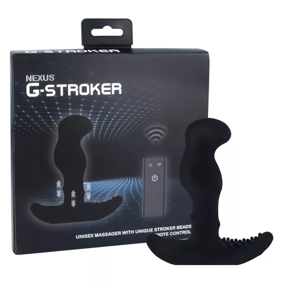 Nexus G-stroker - távirányítós prosztata masszírozó vibrátor (fekete)
